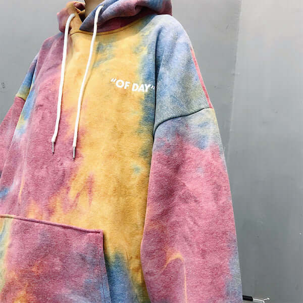 Golden Gate Groove Tie-Dye Hoodie - Embrace the Vibrant Spirit of San Francisco